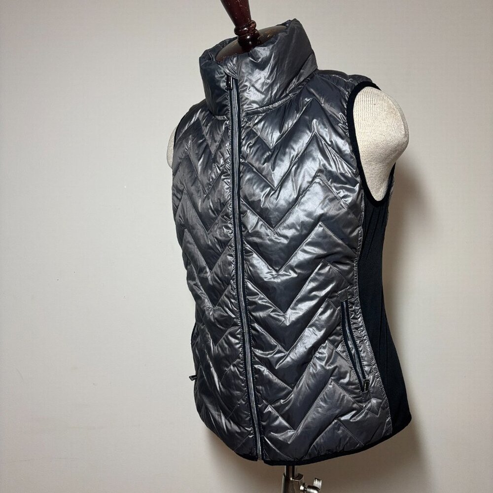 Calvin Klein Performance Nylon Vest Gray‎ Chevron Premium Down Extra Large